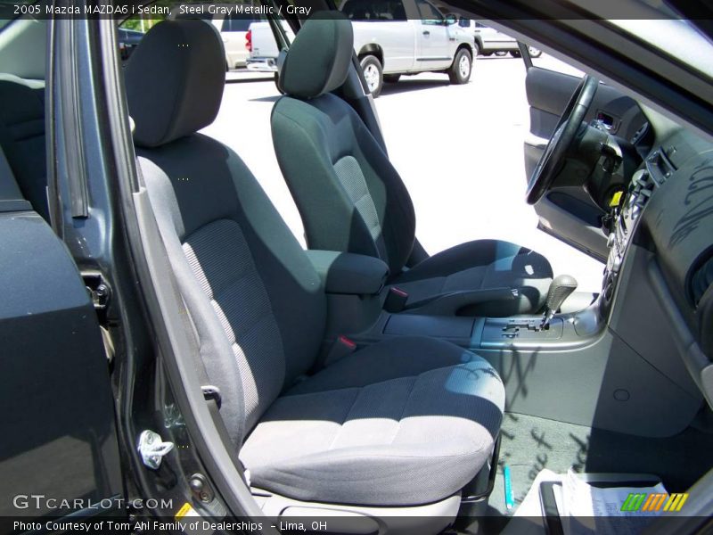 Steel Gray Metallic / Gray 2005 Mazda MAZDA6 i Sedan