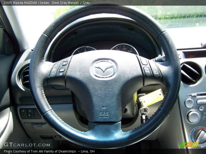 Steel Gray Metallic / Gray 2005 Mazda MAZDA6 i Sedan