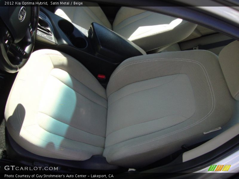 Satin Metal / Beige 2012 Kia Optima Hybrid