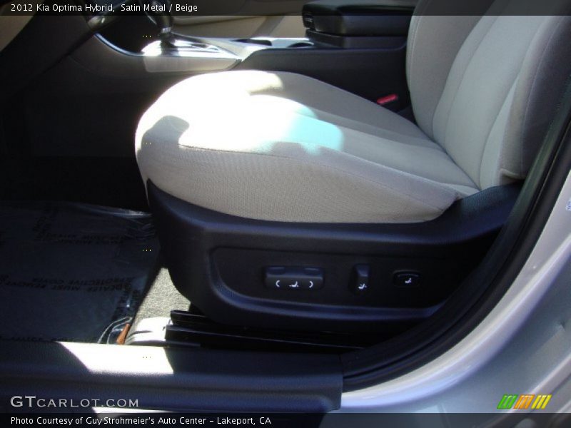Satin Metal / Beige 2012 Kia Optima Hybrid