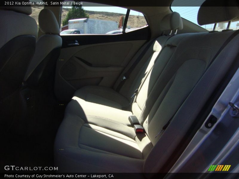 Satin Metal / Beige 2012 Kia Optima Hybrid