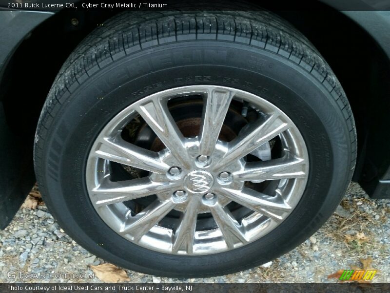 Cyber Gray Metallic / Titanium 2011 Buick Lucerne CXL