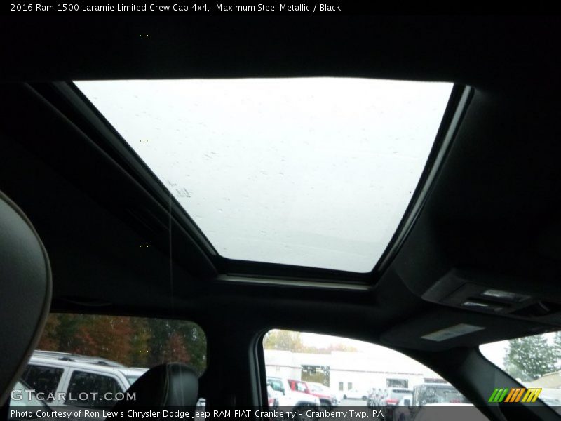 Maximum Steel Metallic / Black 2016 Ram 1500 Laramie Limited Crew Cab 4x4