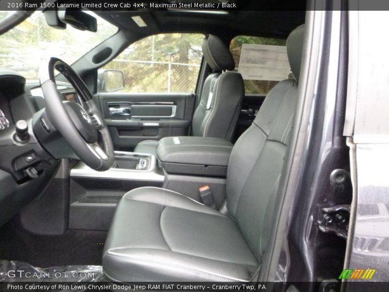 Front Seat of 2016 1500 Laramie Limited Crew Cab 4x4