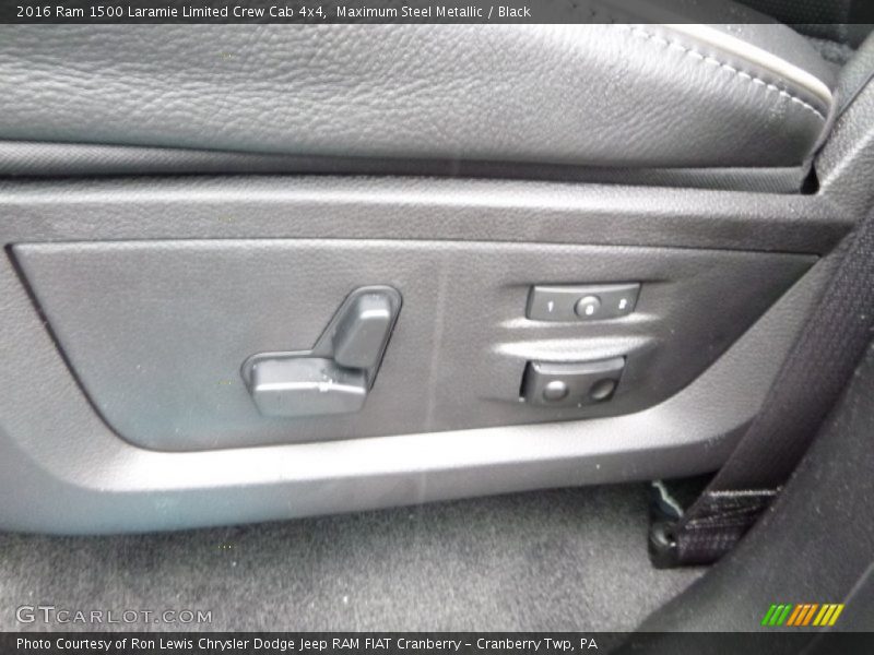 Maximum Steel Metallic / Black 2016 Ram 1500 Laramie Limited Crew Cab 4x4