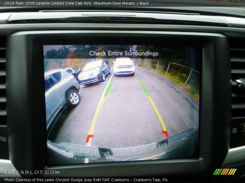 Maximum Steel Metallic / Black 2016 Ram 1500 Laramie Limited Crew Cab 4x4