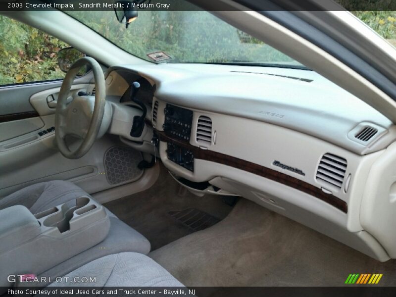 Sandrift Metallic / Medium Gray 2003 Chevrolet Impala