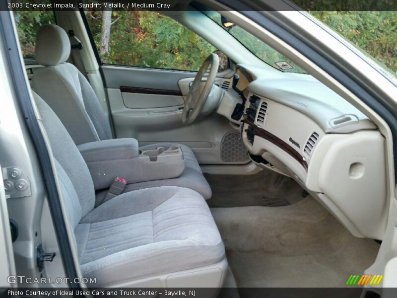 Sandrift Metallic / Medium Gray 2003 Chevrolet Impala