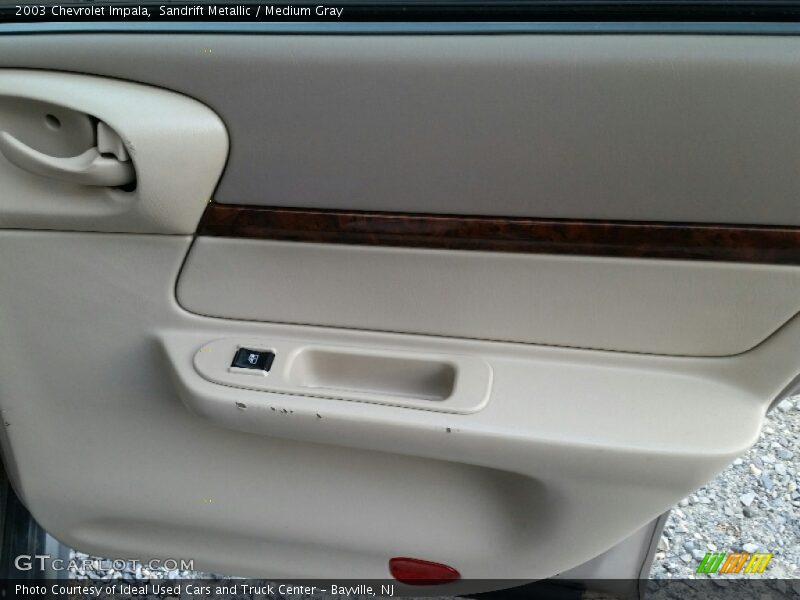 Sandrift Metallic / Medium Gray 2003 Chevrolet Impala