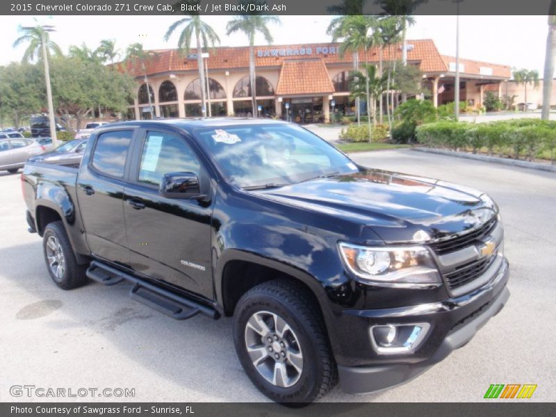 Black / Jet Black/Dark Ash 2015 Chevrolet Colorado Z71 Crew Cab