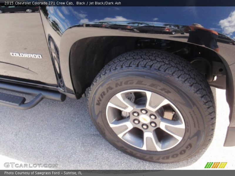 Black / Jet Black/Dark Ash 2015 Chevrolet Colorado Z71 Crew Cab