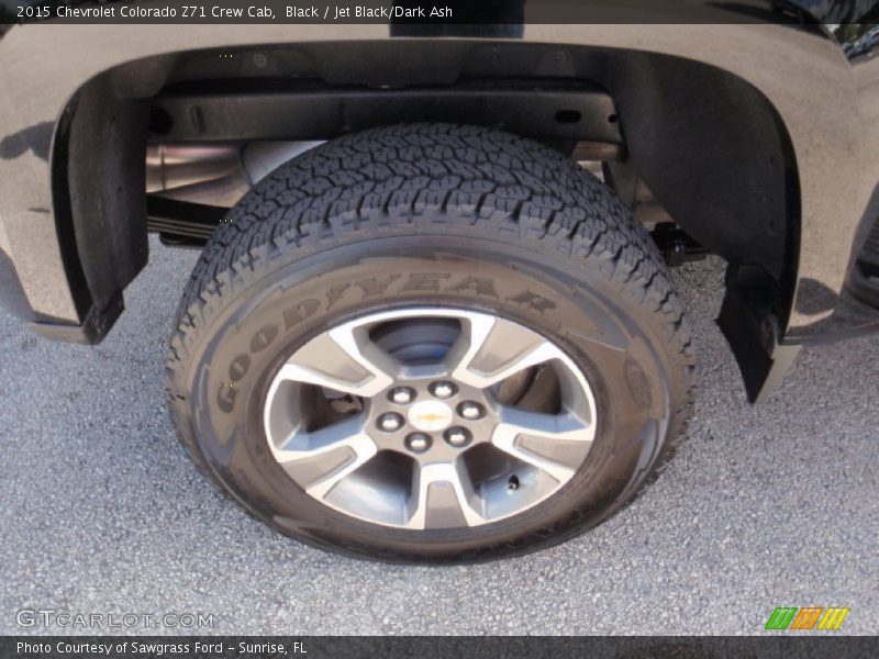 Black / Jet Black/Dark Ash 2015 Chevrolet Colorado Z71 Crew Cab