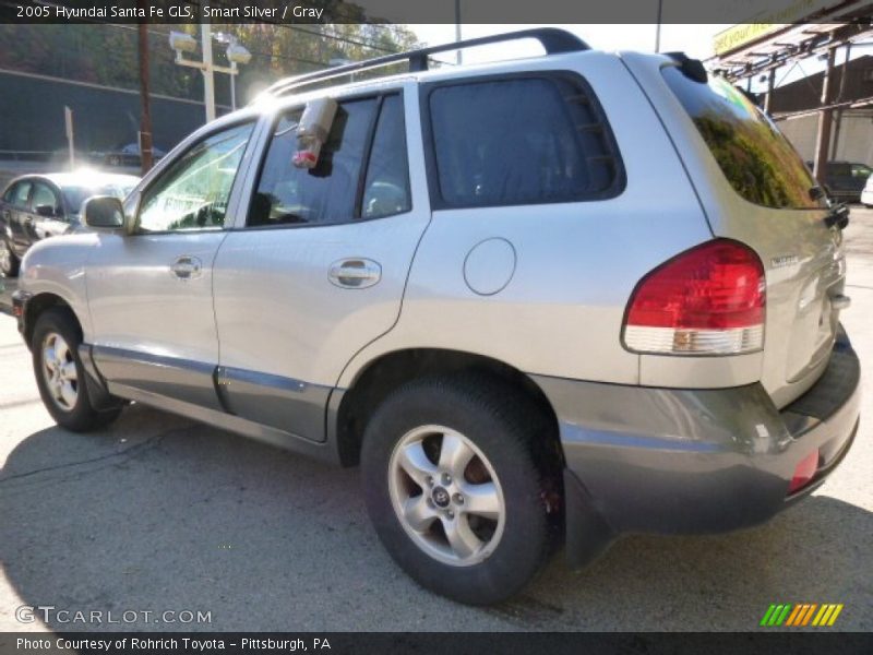 Smart Silver / Gray 2005 Hyundai Santa Fe GLS