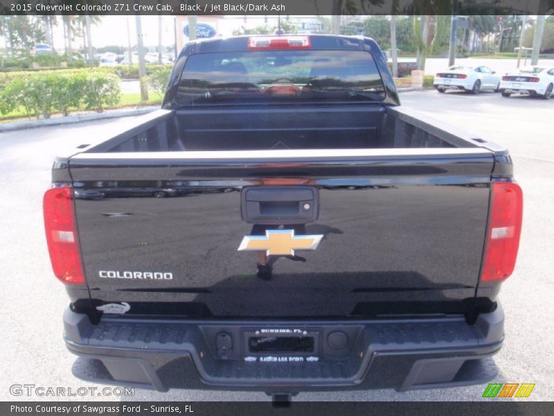 Black / Jet Black/Dark Ash 2015 Chevrolet Colorado Z71 Crew Cab