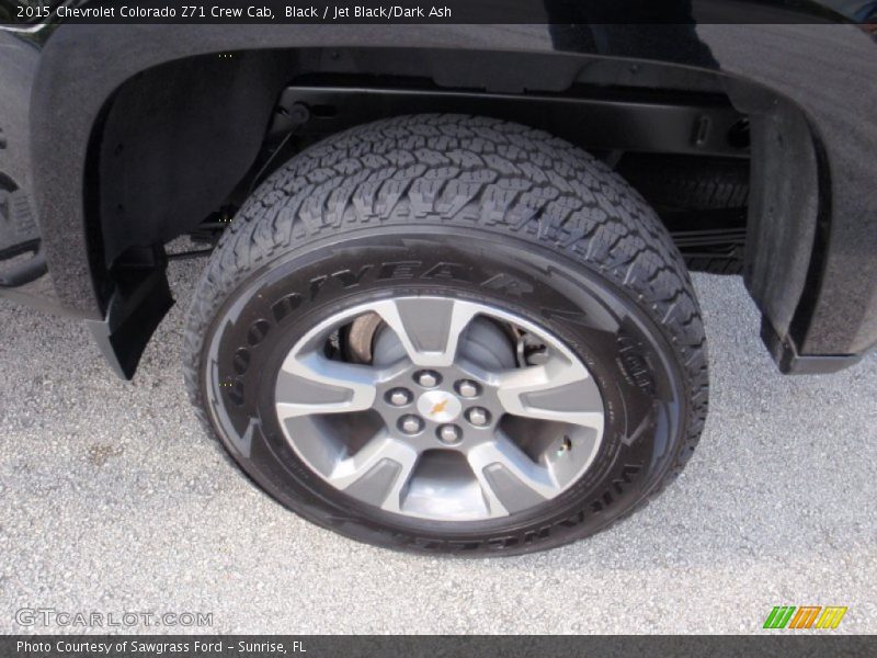 Black / Jet Black/Dark Ash 2015 Chevrolet Colorado Z71 Crew Cab