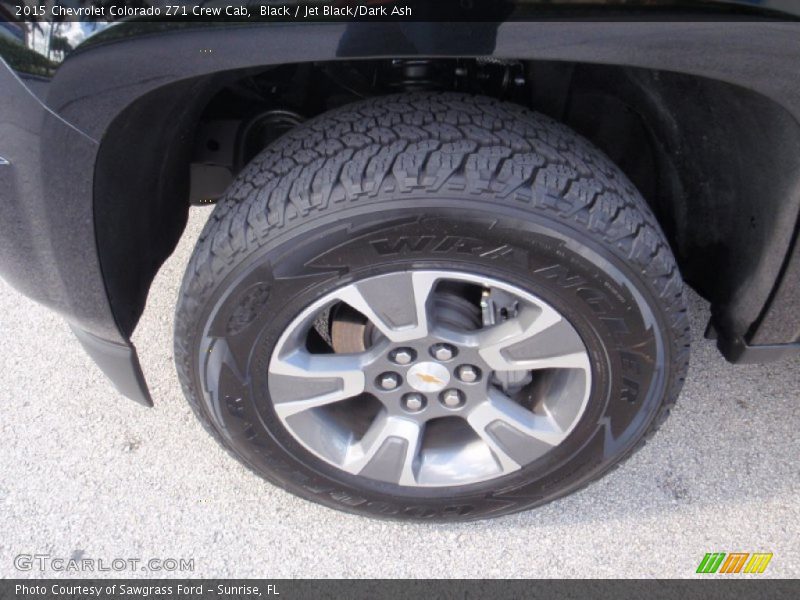 Black / Jet Black/Dark Ash 2015 Chevrolet Colorado Z71 Crew Cab