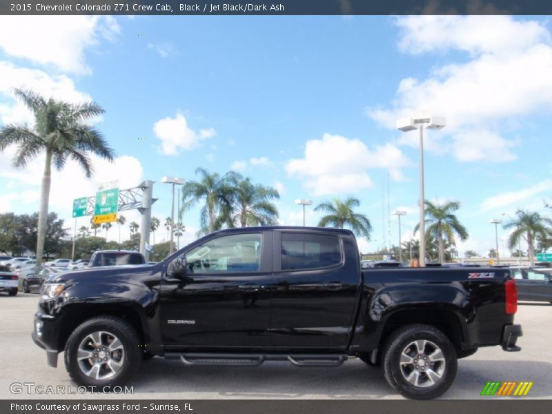 Black / Jet Black/Dark Ash 2015 Chevrolet Colorado Z71 Crew Cab