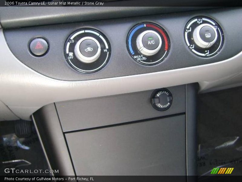 Lunar Mist Metallic / Stone Gray 2006 Toyota Camry LE