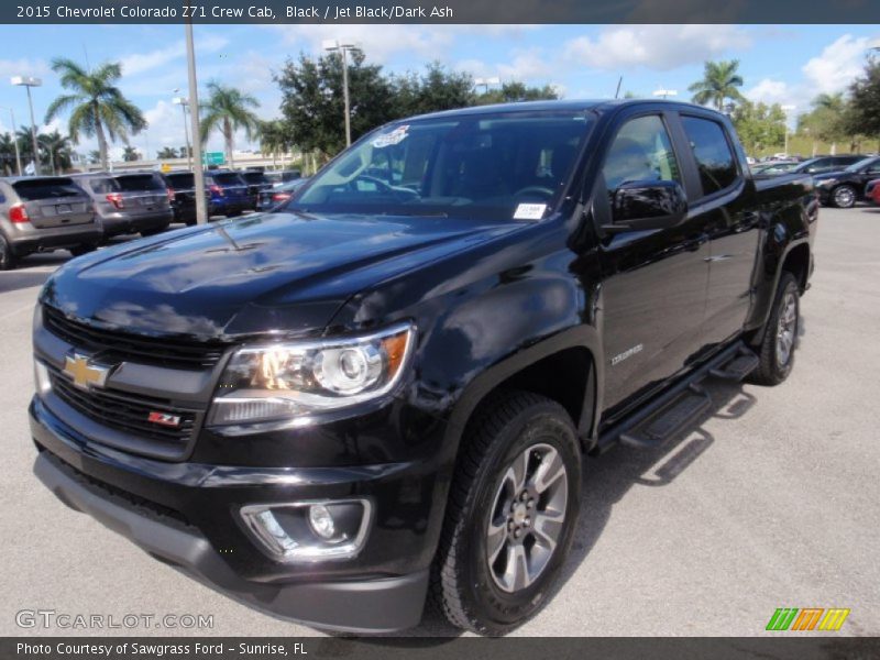 Black / Jet Black/Dark Ash 2015 Chevrolet Colorado Z71 Crew Cab