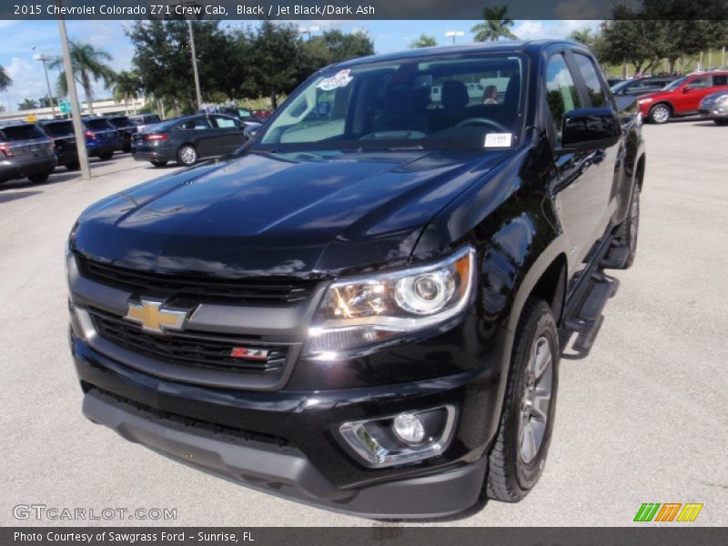 Black / Jet Black/Dark Ash 2015 Chevrolet Colorado Z71 Crew Cab