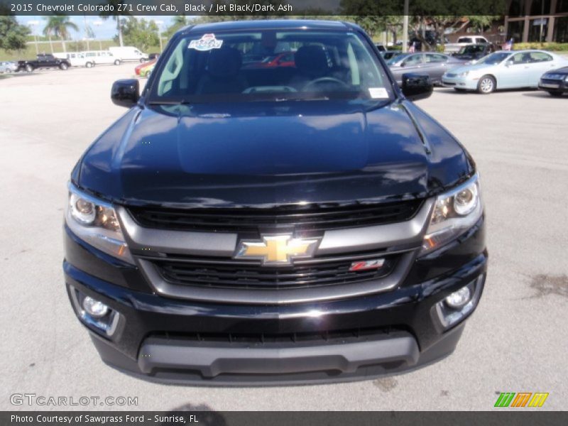 Black / Jet Black/Dark Ash 2015 Chevrolet Colorado Z71 Crew Cab