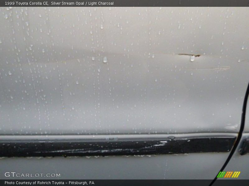 Silver Stream Opal / Light Charcoal 1999 Toyota Corolla CE