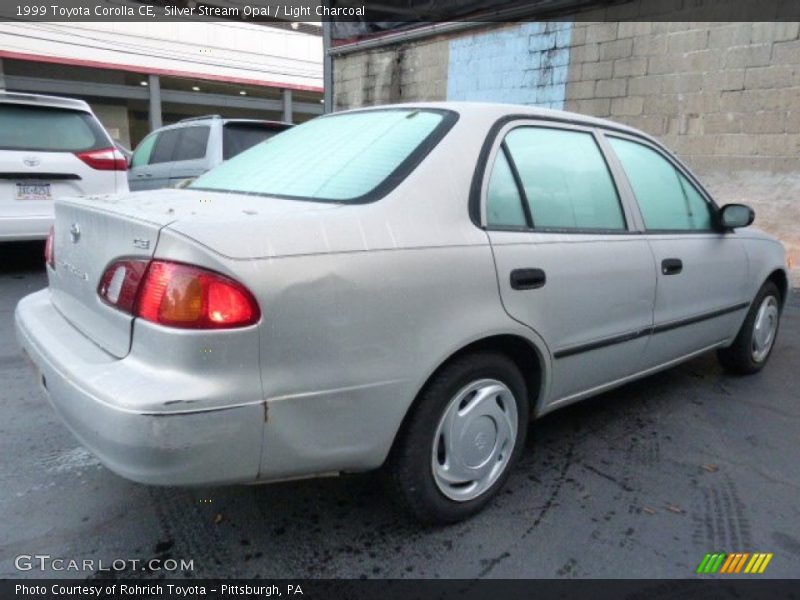 Silver Stream Opal / Light Charcoal 1999 Toyota Corolla CE