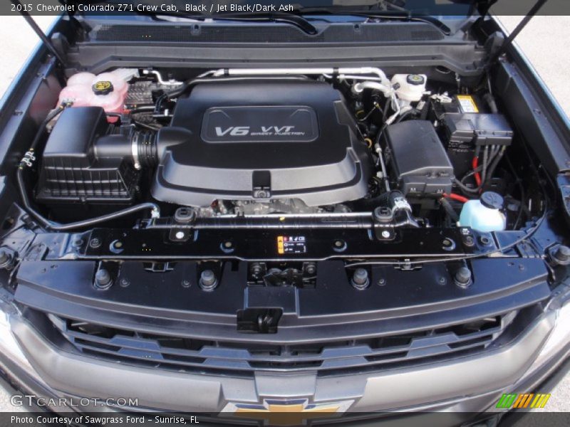 Black / Jet Black/Dark Ash 2015 Chevrolet Colorado Z71 Crew Cab