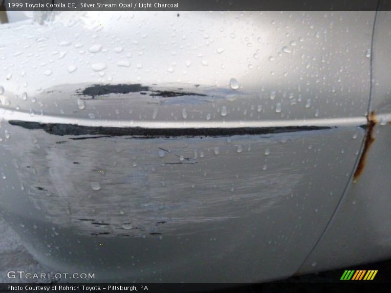 Silver Stream Opal / Light Charcoal 1999 Toyota Corolla CE