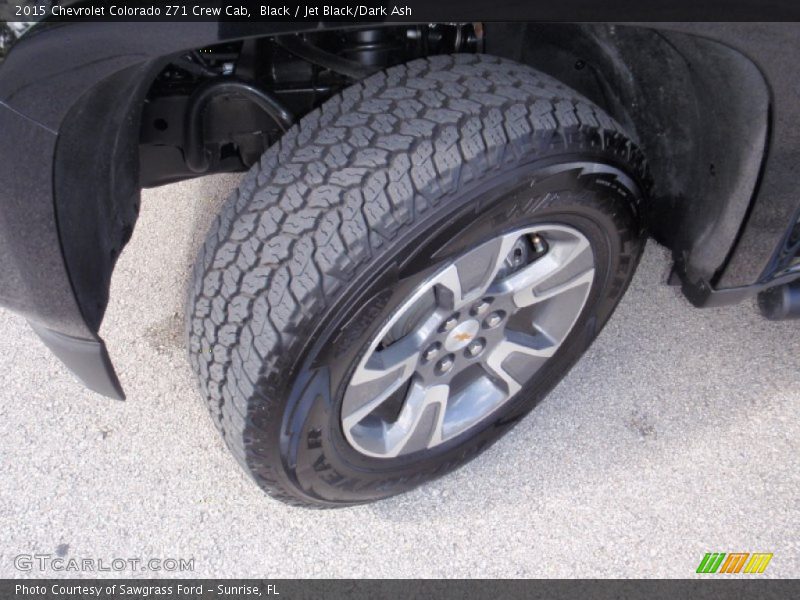 Black / Jet Black/Dark Ash 2015 Chevrolet Colorado Z71 Crew Cab