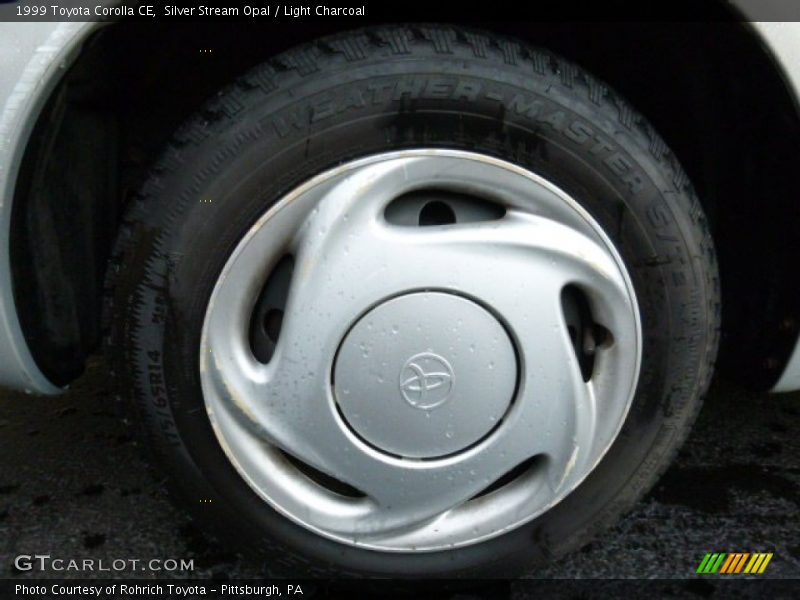 Silver Stream Opal / Light Charcoal 1999 Toyota Corolla CE