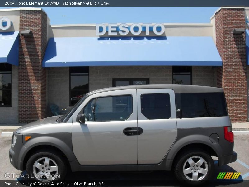 Satin Silver Metallic / Gray 2004 Honda Element EX AWD