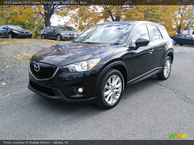 Black Mica / Black 2013 Mazda CX-5 Grand Touring AWD