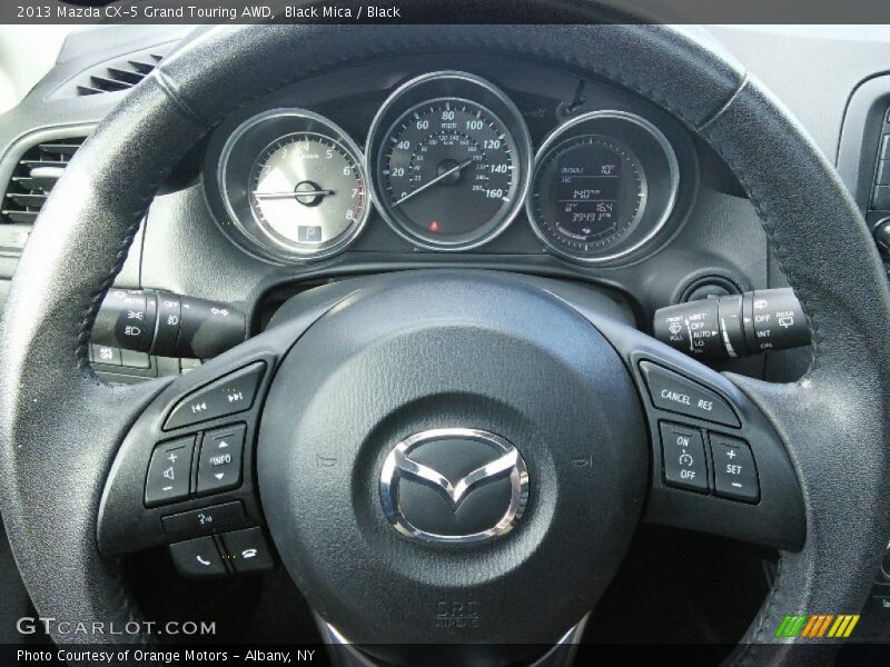 Black Mica / Black 2013 Mazda CX-5 Grand Touring AWD