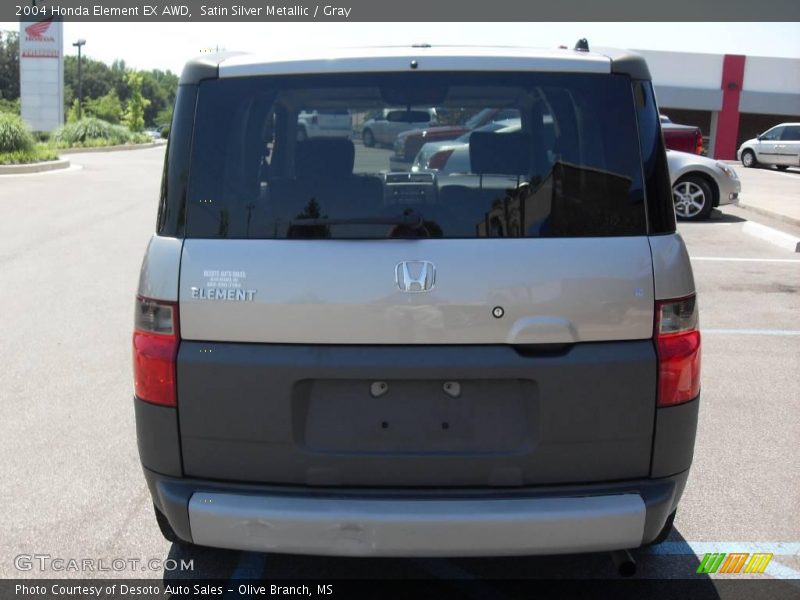 Satin Silver Metallic / Gray 2004 Honda Element EX AWD