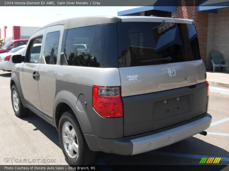 Satin Silver Metallic / Gray 2004 Honda Element EX AWD