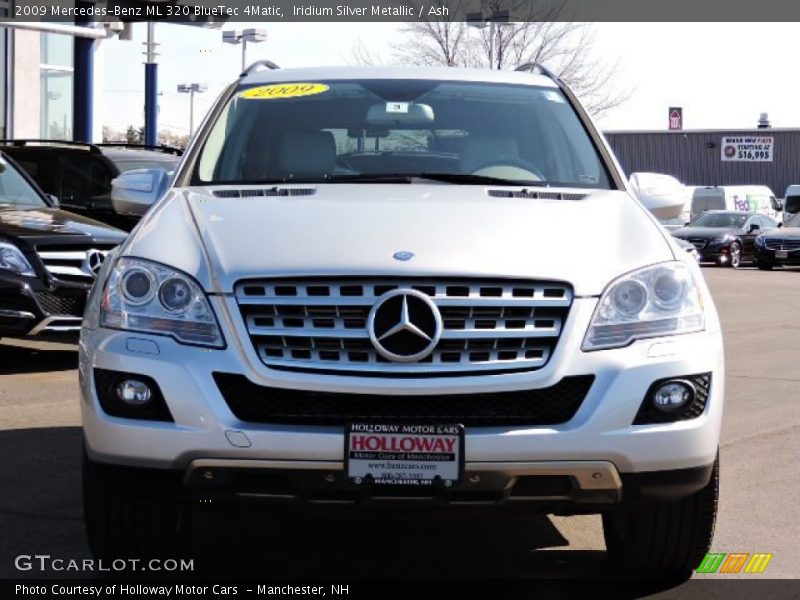 Iridium Silver Metallic / Ash 2009 Mercedes-Benz ML 320 BlueTec 4Matic