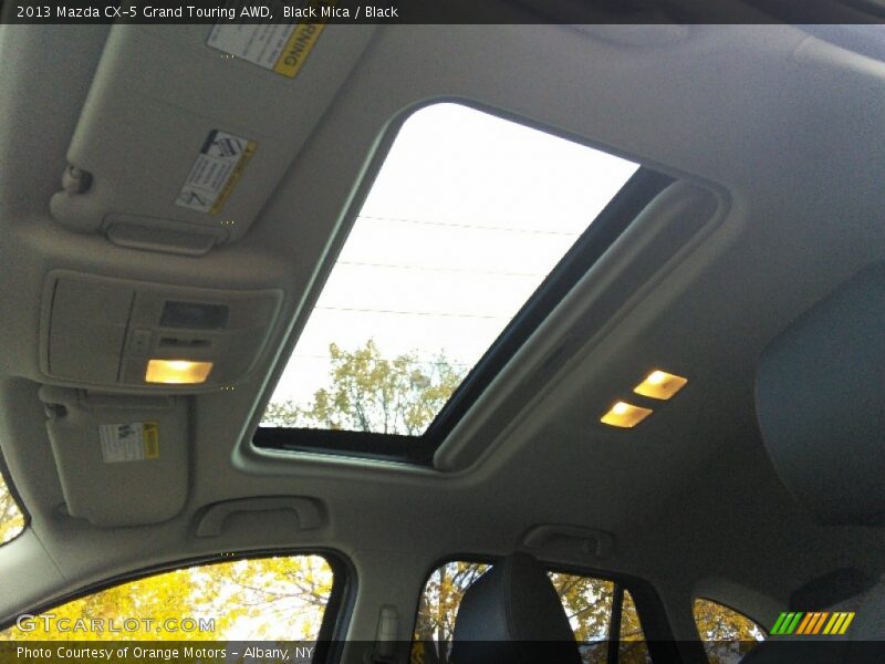 Black Mica / Black 2013 Mazda CX-5 Grand Touring AWD