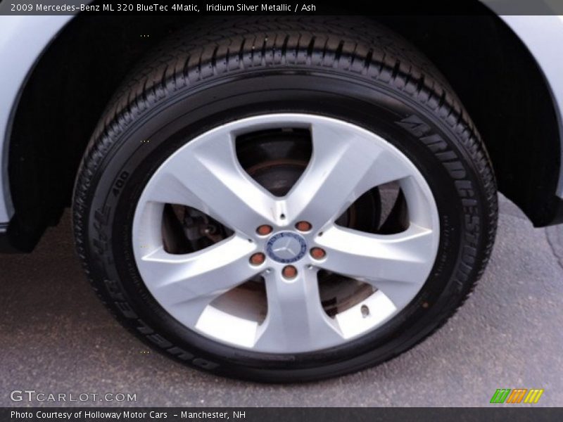Iridium Silver Metallic / Ash 2009 Mercedes-Benz ML 320 BlueTec 4Matic