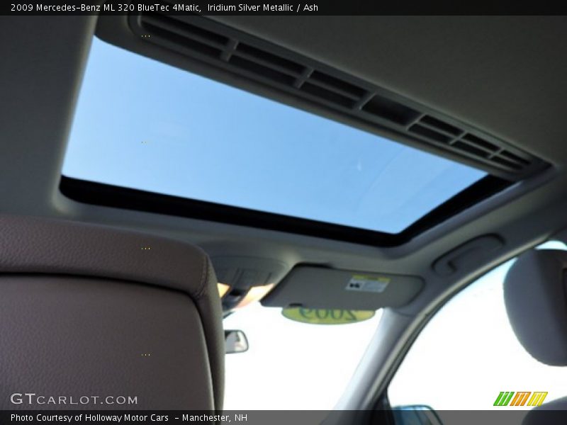 Iridium Silver Metallic / Ash 2009 Mercedes-Benz ML 320 BlueTec 4Matic