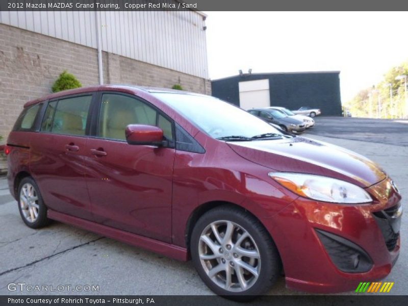 Copper Red Mica / Sand 2012 Mazda MAZDA5 Grand Touring