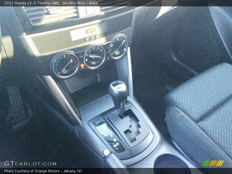 Sky Blue Mica / Black 2013 Mazda CX-5 Touring AWD