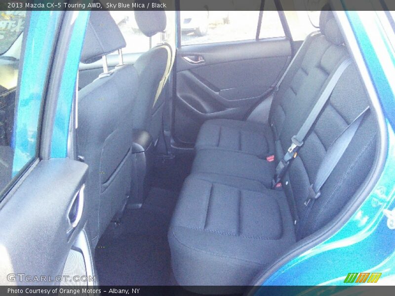 Sky Blue Mica / Black 2013 Mazda CX-5 Touring AWD