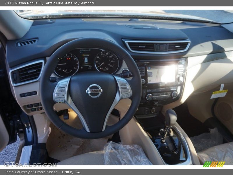 Dashboard of 2016 Rogue SL