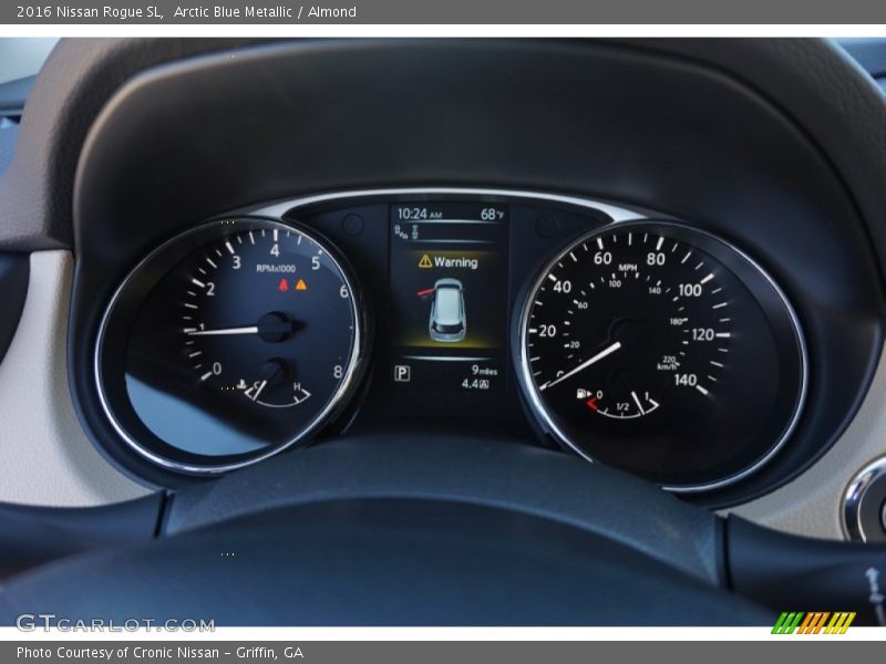  2016 Rogue SL SL Gauges