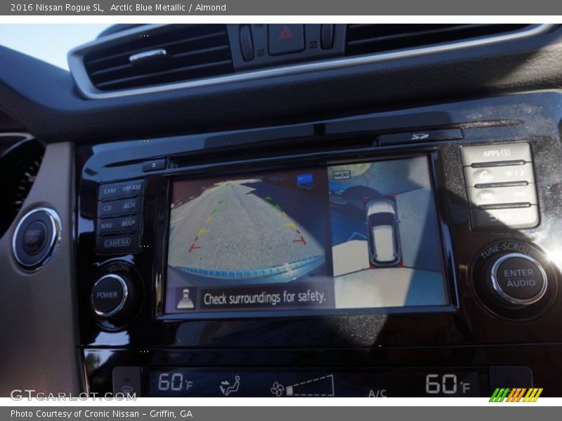 Arctic Blue Metallic / Almond 2016 Nissan Rogue SL