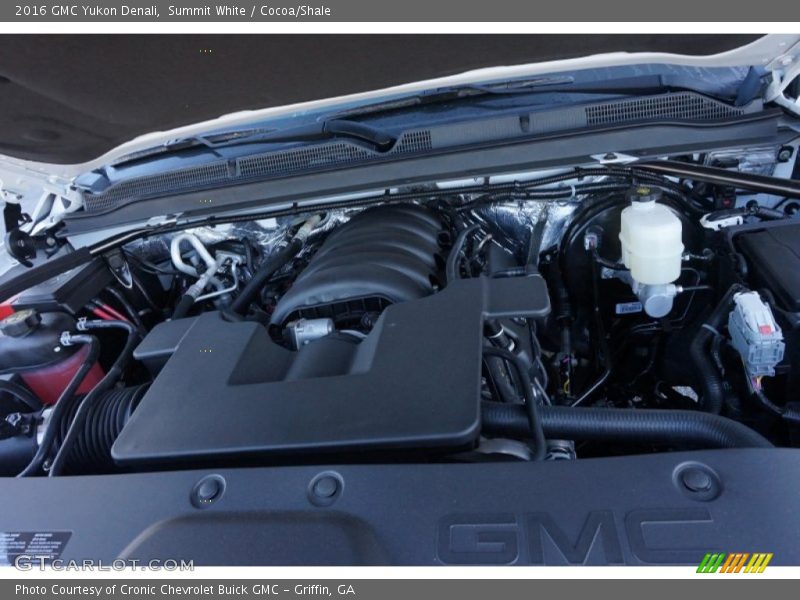 Summit White / Cocoa/Shale 2016 GMC Yukon Denali