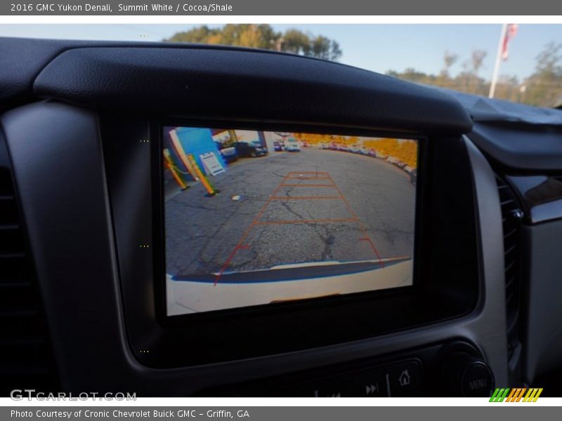 Summit White / Cocoa/Shale 2016 GMC Yukon Denali