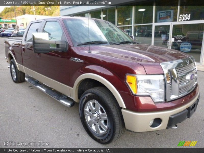 Front 3/4 View of 2009 F150 Lariat SuperCrew 4x4