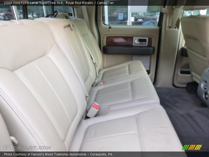 Royal Red Metallic / Camel/Tan 2009 Ford F150 Lariat SuperCrew 4x4